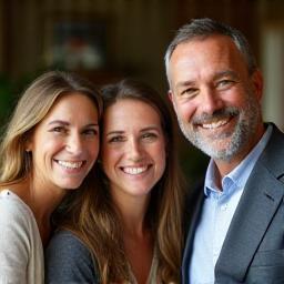 Portret familie Bakker