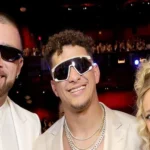 Travis Kelce Attends Amsterdam Eras Tour Show With Patrick And Brittany Mahomes