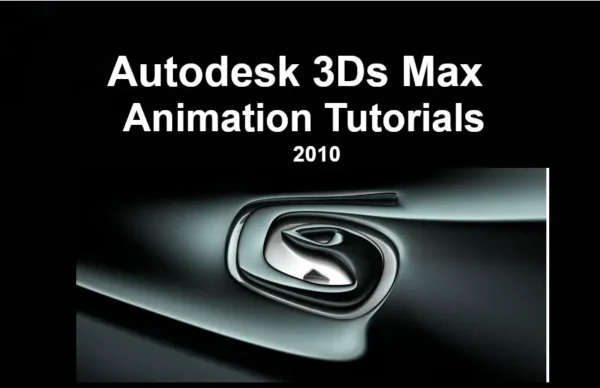 Autodesk 3Ds Max Animation PDF Book