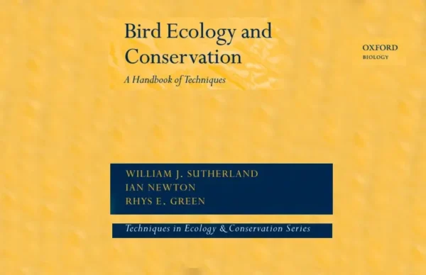 Bird Ecology and Conservation PDF Book