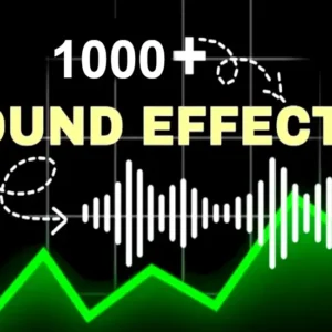 Top Best 1000 Sound Effects Collection For Video Editing