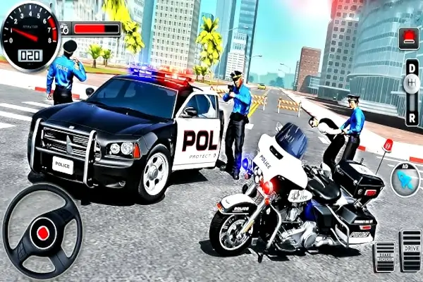 City Police Simulator - Drive & Protect as a Cop Hero