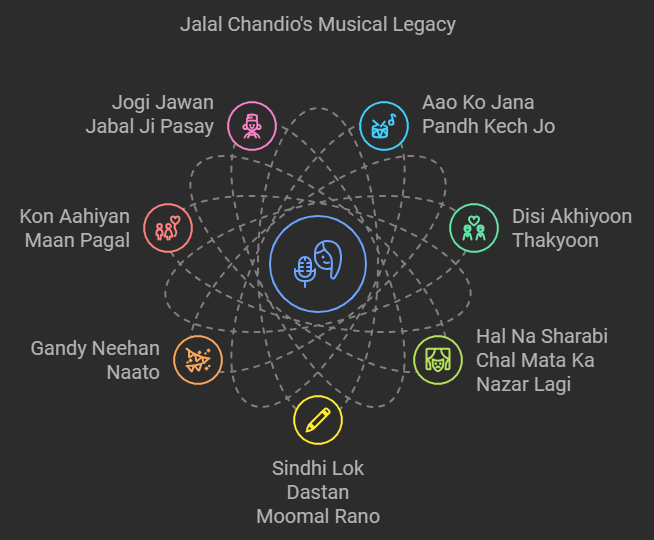 Jalal Chandio - Bio, Top 70 Best Sindhi Folk Music